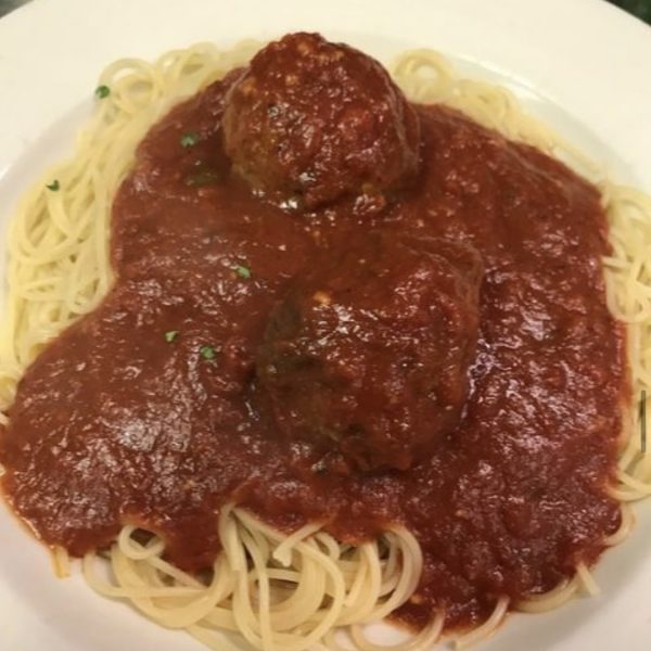 Spaghetti meatballs